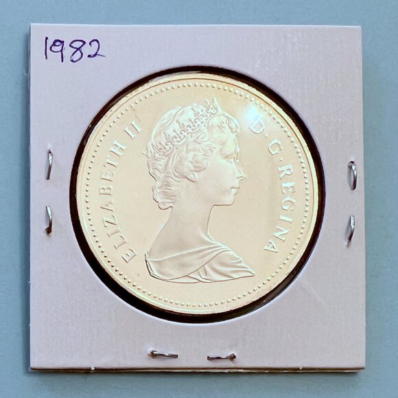 Canada Silver 1982, 1983 & 1985 0.500 Fineness Dollar Coins! - Picture 4 of 16